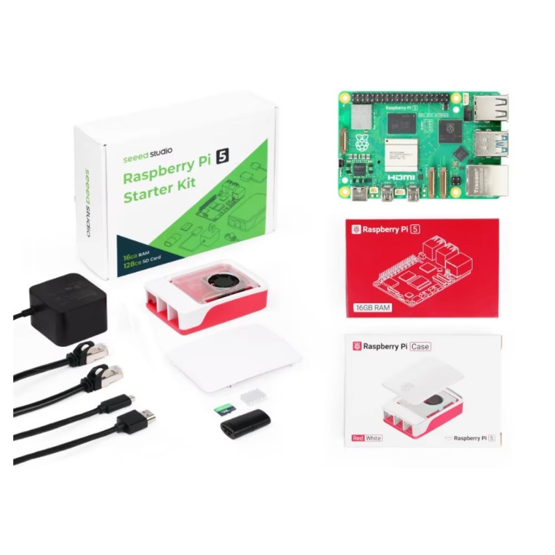 Raspberry Pi 5 8Gb - Kit de inicio 5: 4 GB/8