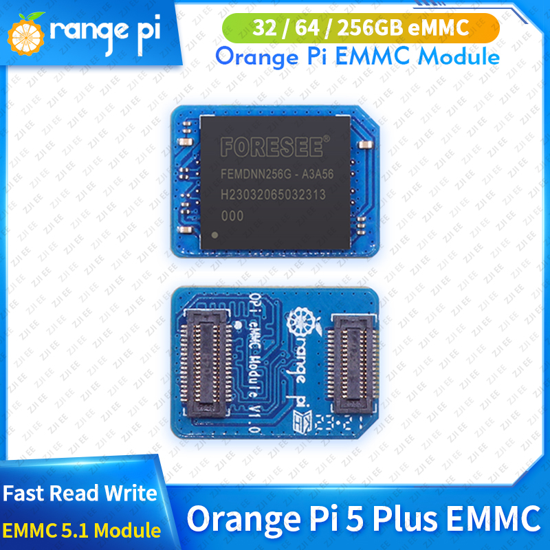 Módulo EMMC Orange Pi de 32GB  - Orange Pi 5 Plus 32Gb reseña y precio