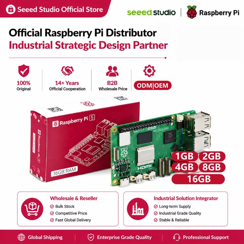 Producto al por mayor: Kit de  - Raspberry Pi 5 8Gb reseña y precio